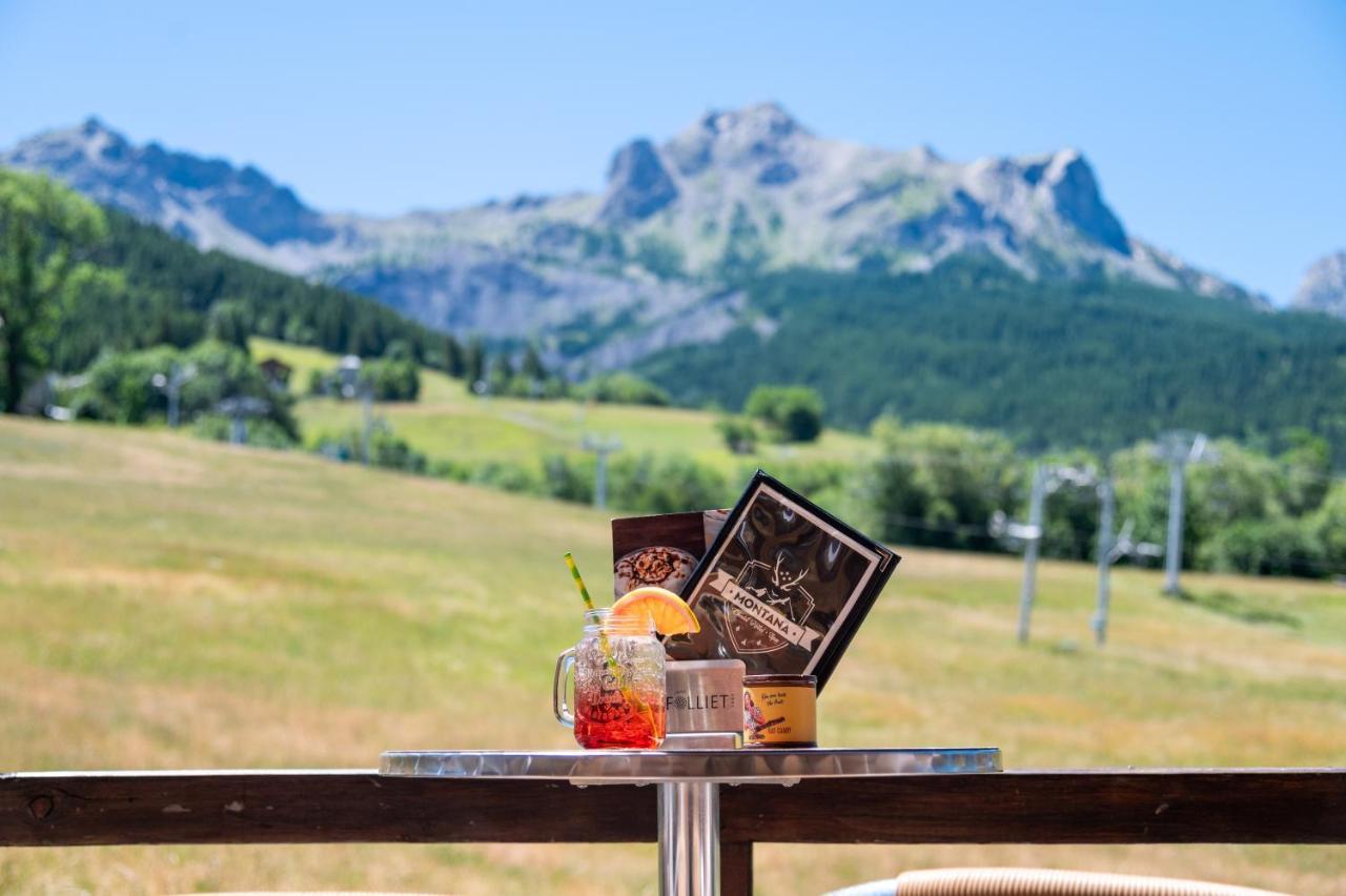 Montana Chalet Hotel & Spa Le Sauze Zewnętrze zdjęcie